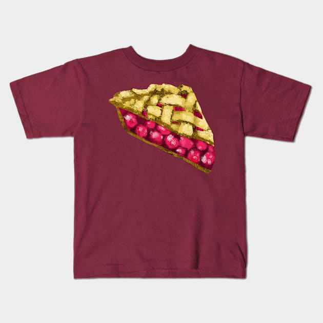 Cherry Pie Kids T-Shirt by pastanaut